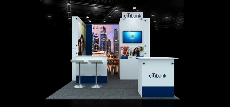 World-Class 10x10 Trade Show Booth for Companies 